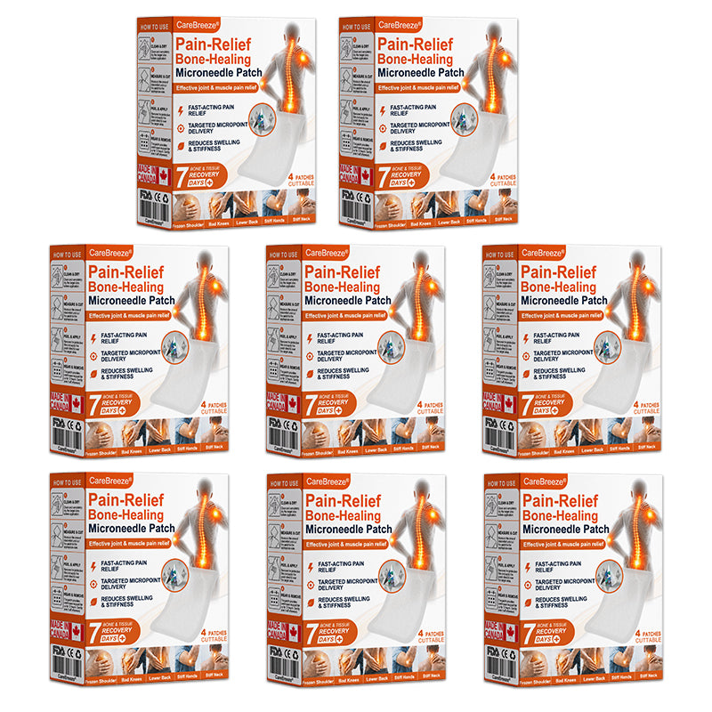 ✅🇨🇦 CareBreeze® Pain-Relief Bone-Healing Microneedle Patch(🧑⚕️Reducing joint swelling, pain, stiffness, redness, warmth, soreness, and joint fatigue)