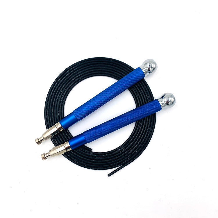 Aluminum Handle Steel Wire Skipping Weight Self-locking Double-bearing Skipping Rope