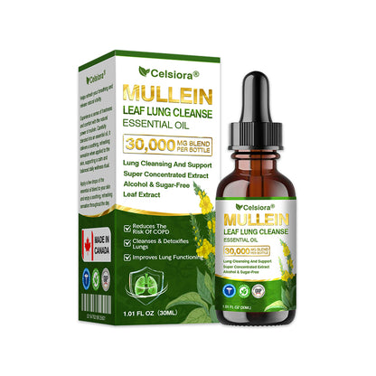 💖✅𝐂𝐀 𝐎𝐟𝐟𝐢𝐜𝐢𝐚𝐥 𝐒𝐭𝐨𝐫𝐞|𝐂𝐞𝐥𝐬𝐢𝐨𝐫𝐚® 𝐎𝐫𝐠𝐚𝐧𝐢𝐜 𝐌𝐮𝐥𝐥𝐞𝐢𝐧 𝐋𝐞𝐚𝐟 𝐋𝐮𝐧𝐠 𝐂𝐥𝐞𝐚𝐧𝐬𝐞 𝐄𝐬𝐬𝐞𝐧𝐭𝐢𝐚𝐥 𝐎𝐢𝐥 (💖Cough, wheezing, shortness of breath, sputum, stuffy nose, bronchitis, bronchitis, allergy symptoms, lung discomfort💝)