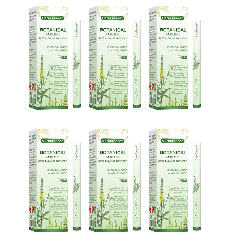 ✅CA Owned and Operated|CareBreeze® Botanical Mullein Lung Cleanse Diffuser (💝 Cough, wheezing, shortness of breath, sputum, stuffy nose, bronchitis, bronchitis, allergy symptoms, lung discomfort💝)