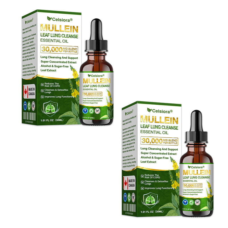 💖✅𝐂𝐀 𝐎𝐟𝐟𝐢𝐜𝐢𝐚𝐥 𝐒𝐭𝐨𝐫𝐞|𝐂𝐞𝐥𝐬𝐢𝐨𝐫𝐚® 𝐎𝐫𝐠𝐚𝐧𝐢𝐜 𝐌𝐮𝐥𝐥𝐞𝐢𝐧 𝐋𝐞𝐚𝐟 𝐋𝐮𝐧𝐠 𝐂𝐥𝐞𝐚𝐧𝐬𝐞 𝐄𝐬𝐬𝐞𝐧𝐭𝐢𝐚𝐥 𝐎𝐢𝐥 (💖Cough, wheezing, shortness of breath, sputum, stuffy nose, bronchitis, bronchitis, allergy symptoms, lung discomfort💝)