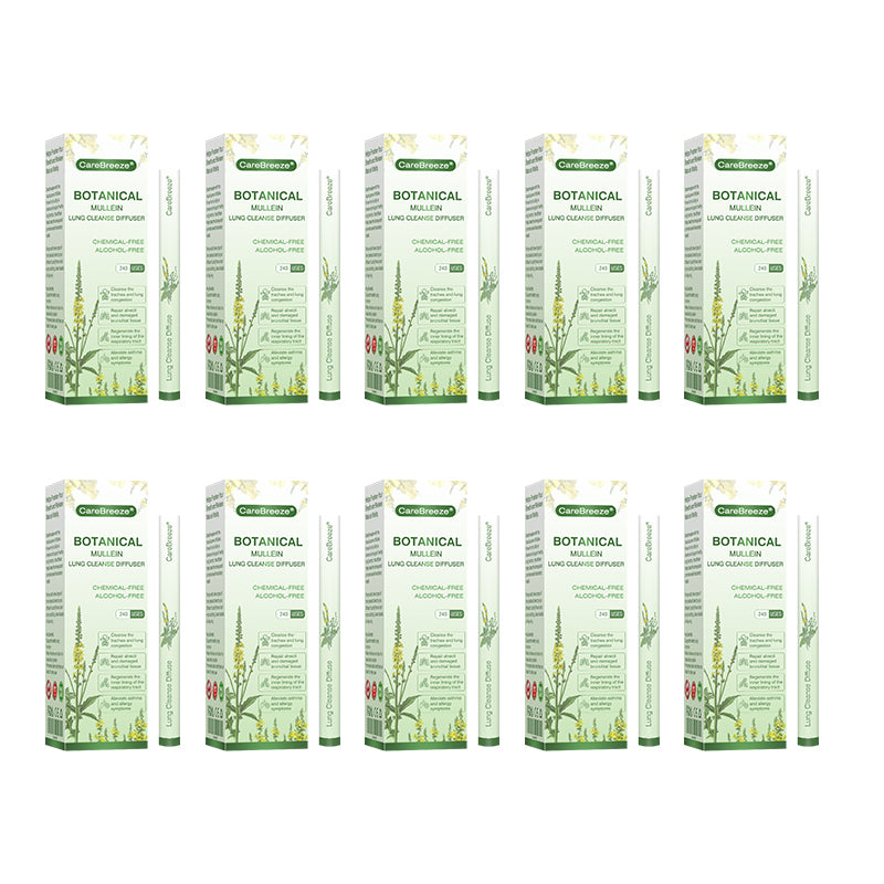 ✅CA Owned and Operated|CareBreeze® Botanical Mullein Lung Cleanse Diffuser (💝 Cough, wheezing, shortness of breath, sputum, stuffy nose, bronchitis, bronchitis, allergy symptoms, lung discomfort💝)
