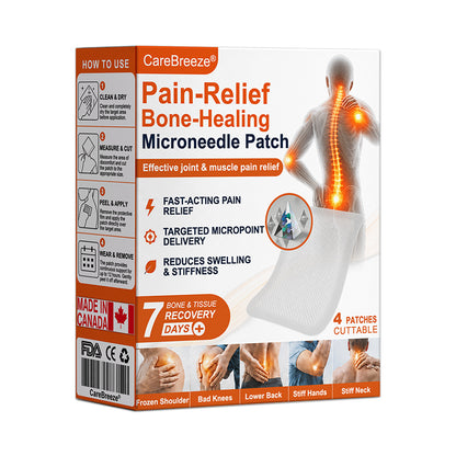 ✅🇨🇦 CareBreeze® Pain-Relief Bone-Healing Microneedle Patch(🧑‍⚕️Reducing joint swelling, pain, stiffness, redness, warmth, soreness, and joint fatigue)