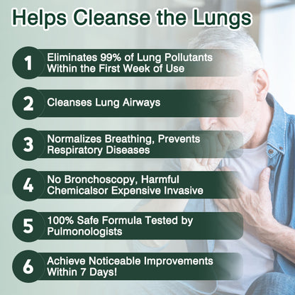 🌻✅CA Official Store:CareBreeze® Botanical Mullein Leaf Extract Lung Cleanse Spray（👨‍⚕️Directly acts on COPD, asthma, chronic bronchitis (CB), respiratory infections, lung cancer, sinusitis, and other conditions）