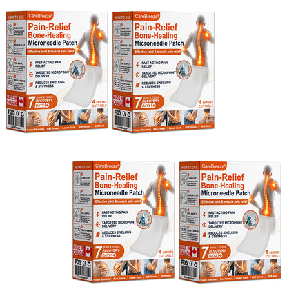 ✅🇨🇦 CareBreeze® Pain-Relief Bone-Healing Microneedle Patch(🧑‍⚕️Reducing joint swelling, pain, stiffness, redness, warmth, soreness, and joint fatigue)