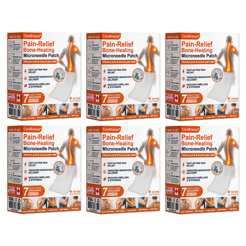 ✅🇨🇦 CareBreeze® Pain-Relief Bone-Healing Microneedle Patch(🧑‍⚕️Reducing joint swelling, pain, stiffness, redness, warmth, soreness, and joint fatigue)